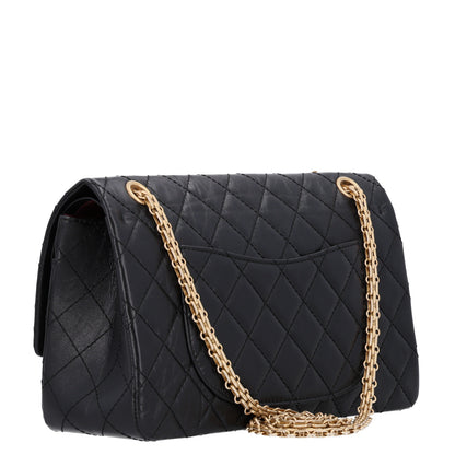 Chanel Aged Calfskin Quilted 2.55 Reissue 226 Flap Black 3 of 10