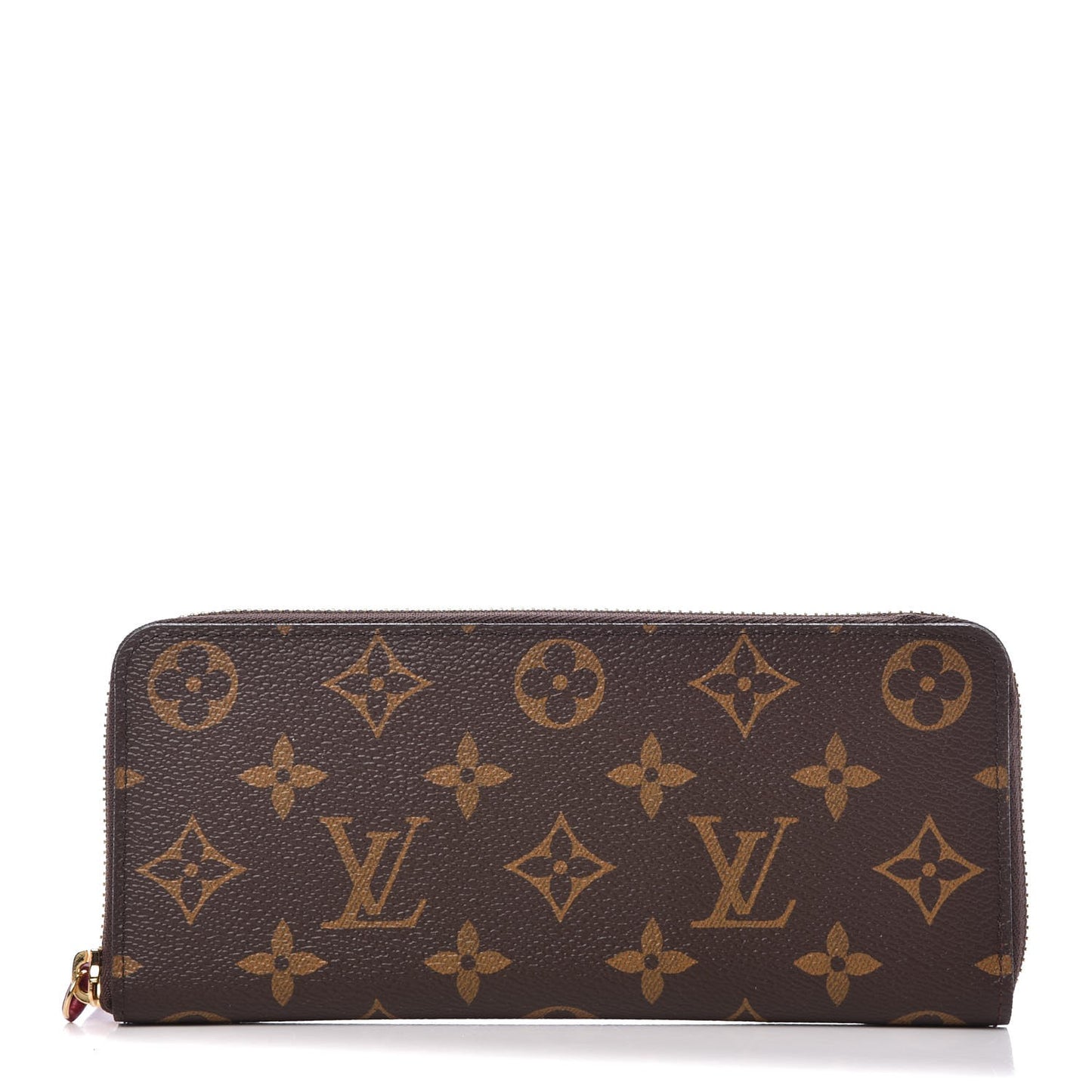 Monogram Clemence Wallet Fuchsia