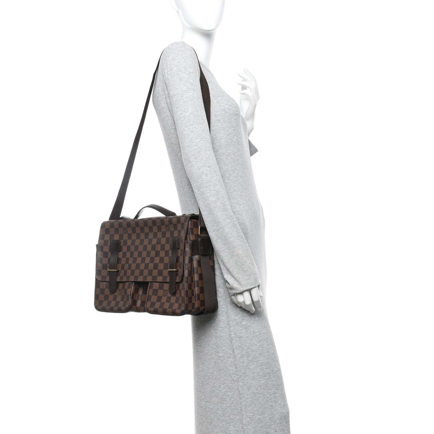 Louis Vuitton Damier Ebene Broadway Messenger Bag 2 of 9