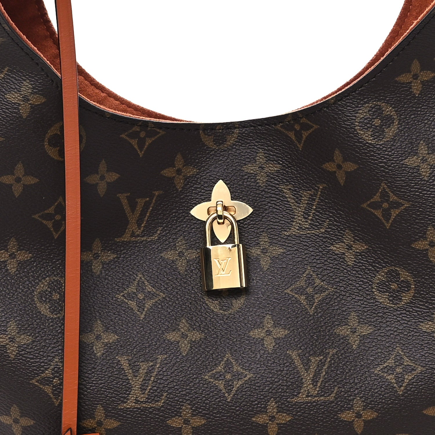 Louis Vuitton Monogram Flower Hobo Caramel 8 of 11