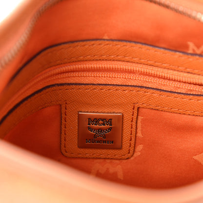 MCM Coated Canvas Messenger Orange 8 of 11