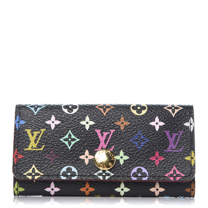 Louis Vuitton Monogram Multicolor Multicles 4 Key Holder Black Grenade 1 of 7