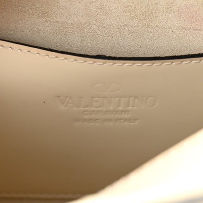 Valentino Garavani Patent Monochrome Rockstud Camera Crossbody Bag Ivory 6 of 12