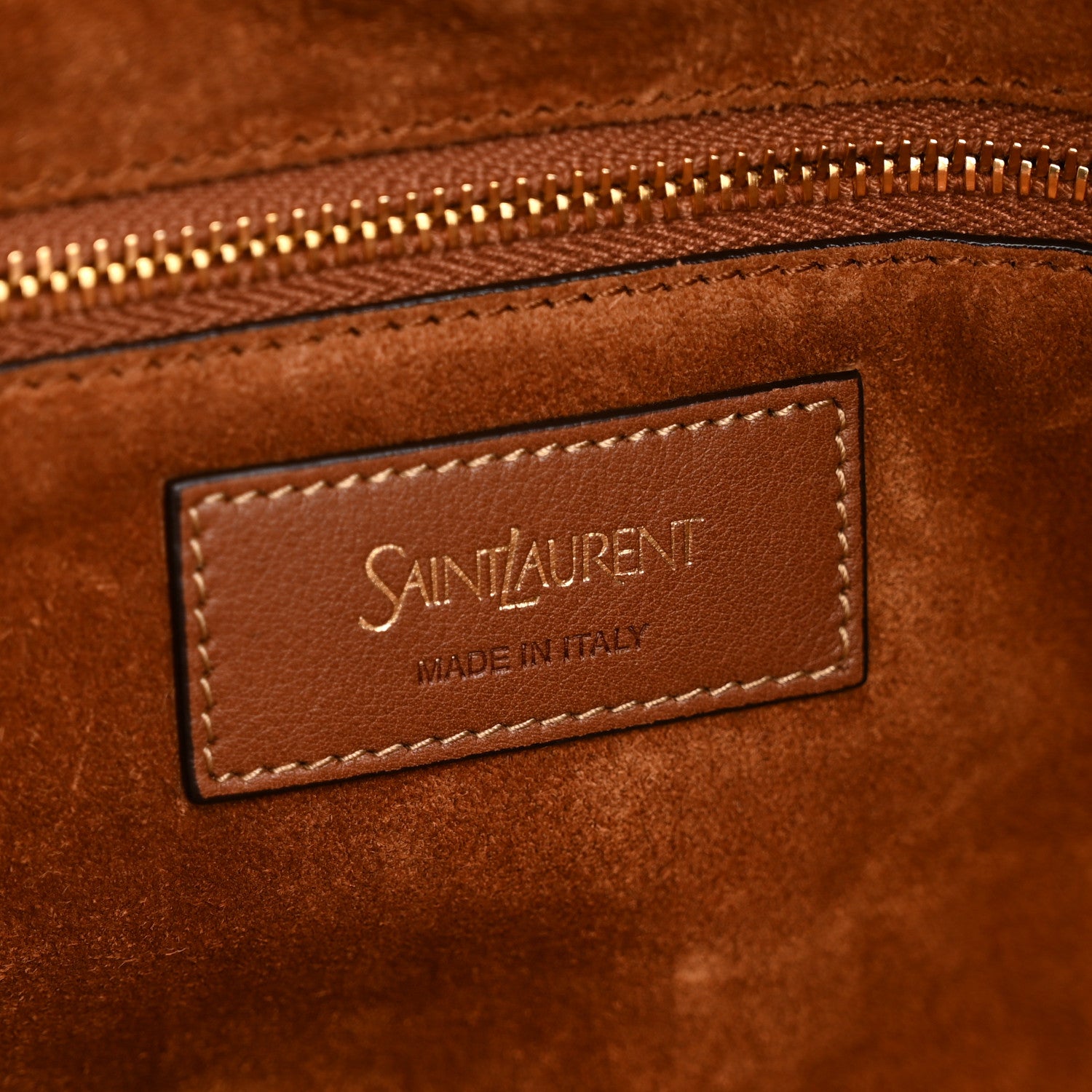 Saint Laurent Calfskin Y Tote Brick 6 of 12