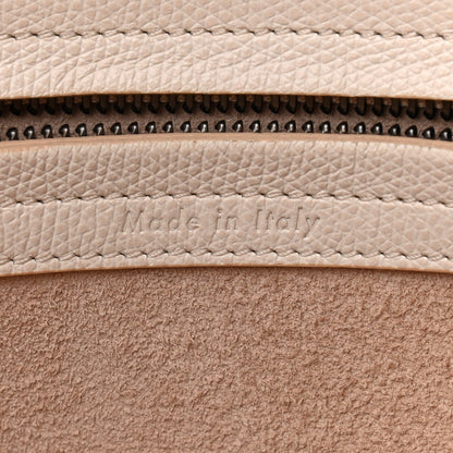 Celine Grained Calfskin Medium Phantom Luggage Cream 5 of 11