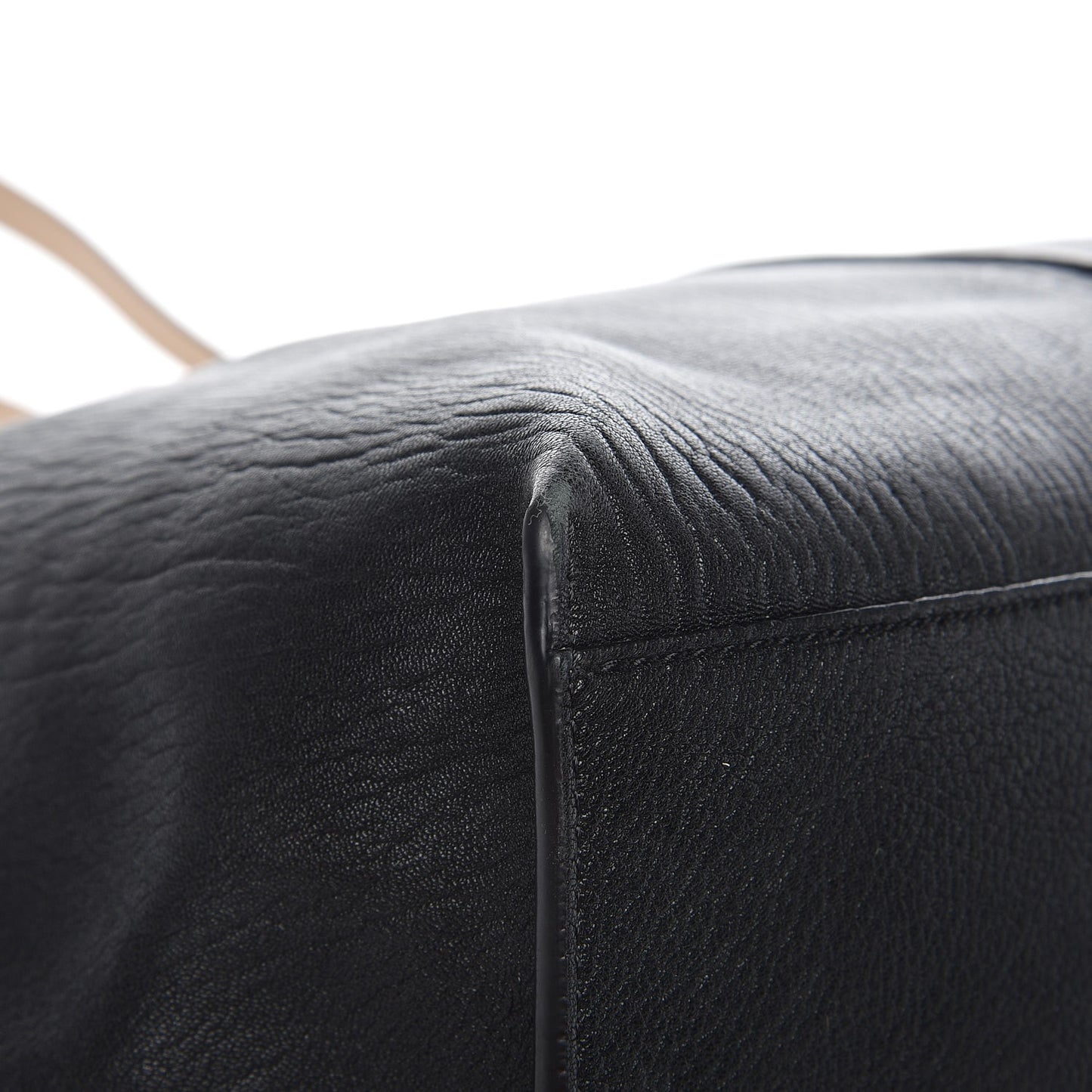 Grained Lambskin Keri Tote Black