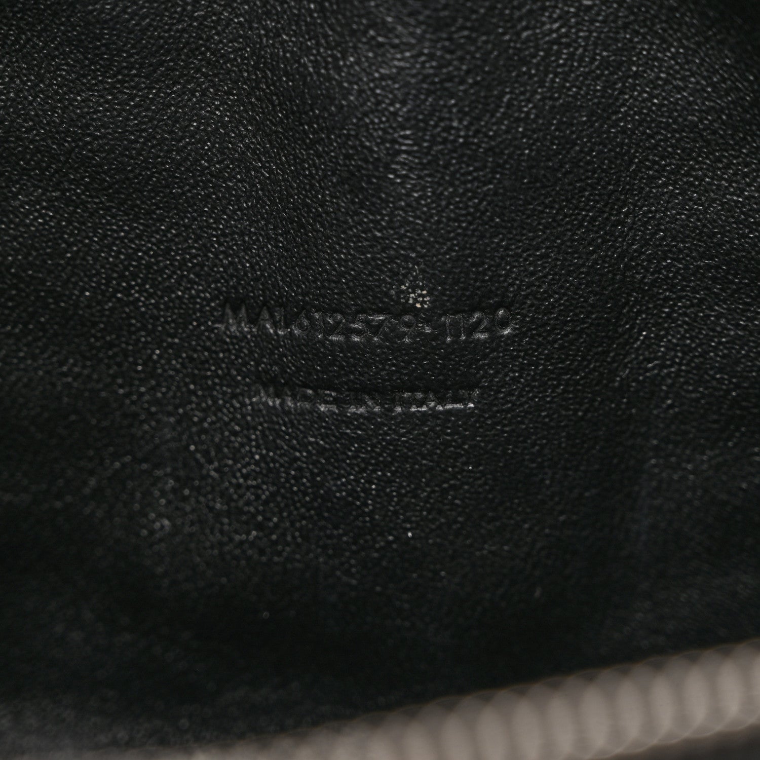 Saint Laurent Grain De Poudre Matelasse Monogram Mini Lou Camera Bag Black 7 of 11