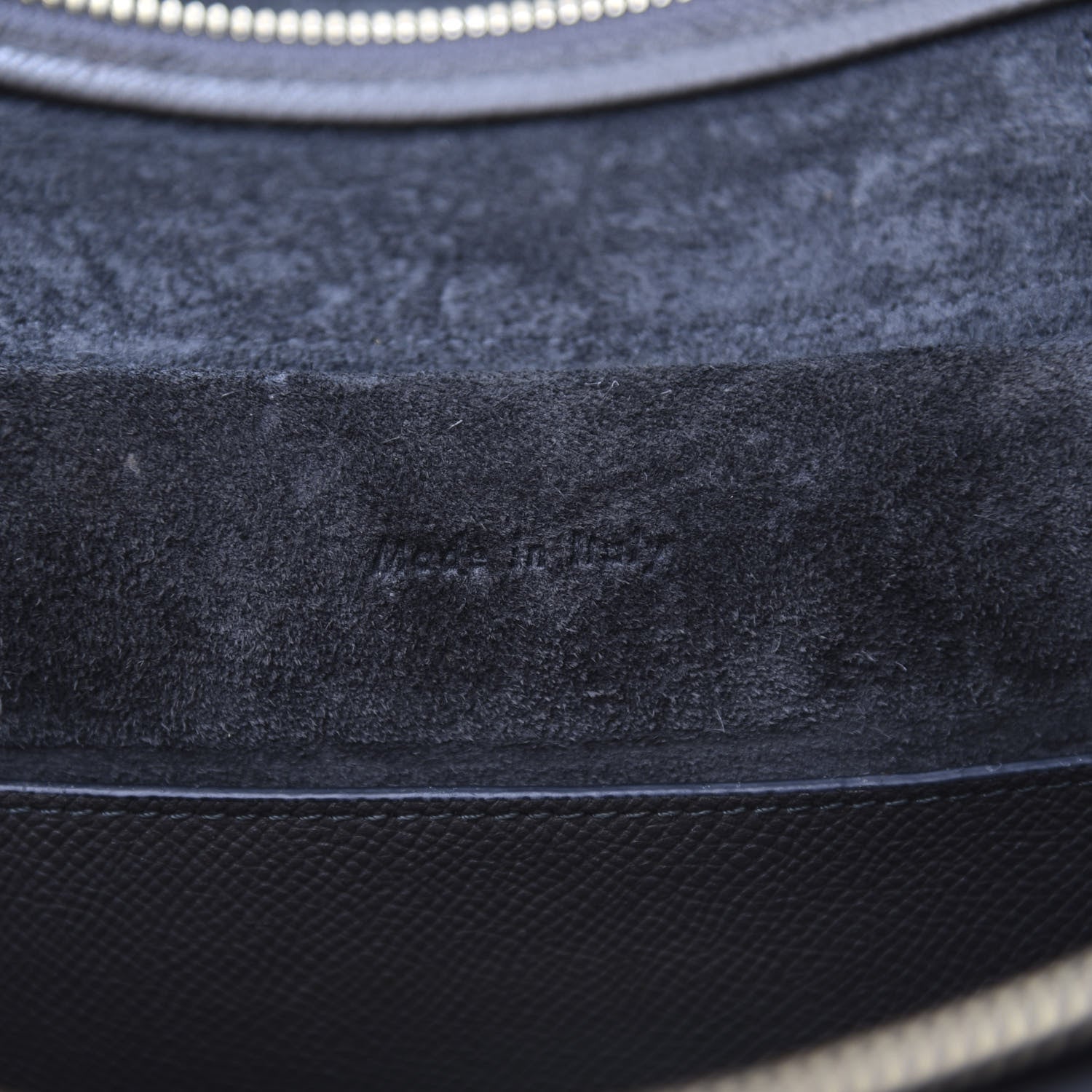 Celine Baby Grained Calfskin Micro Belt Bag Grey 5 of 9