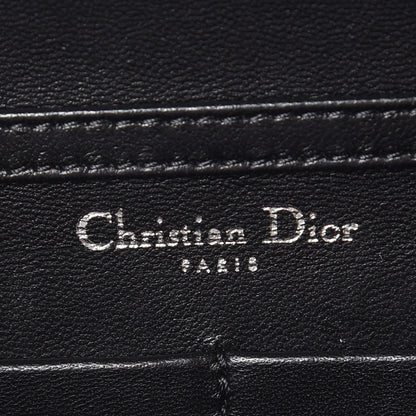 Christian Dior Calfskin Badges Chain Wallet White 6 of 12