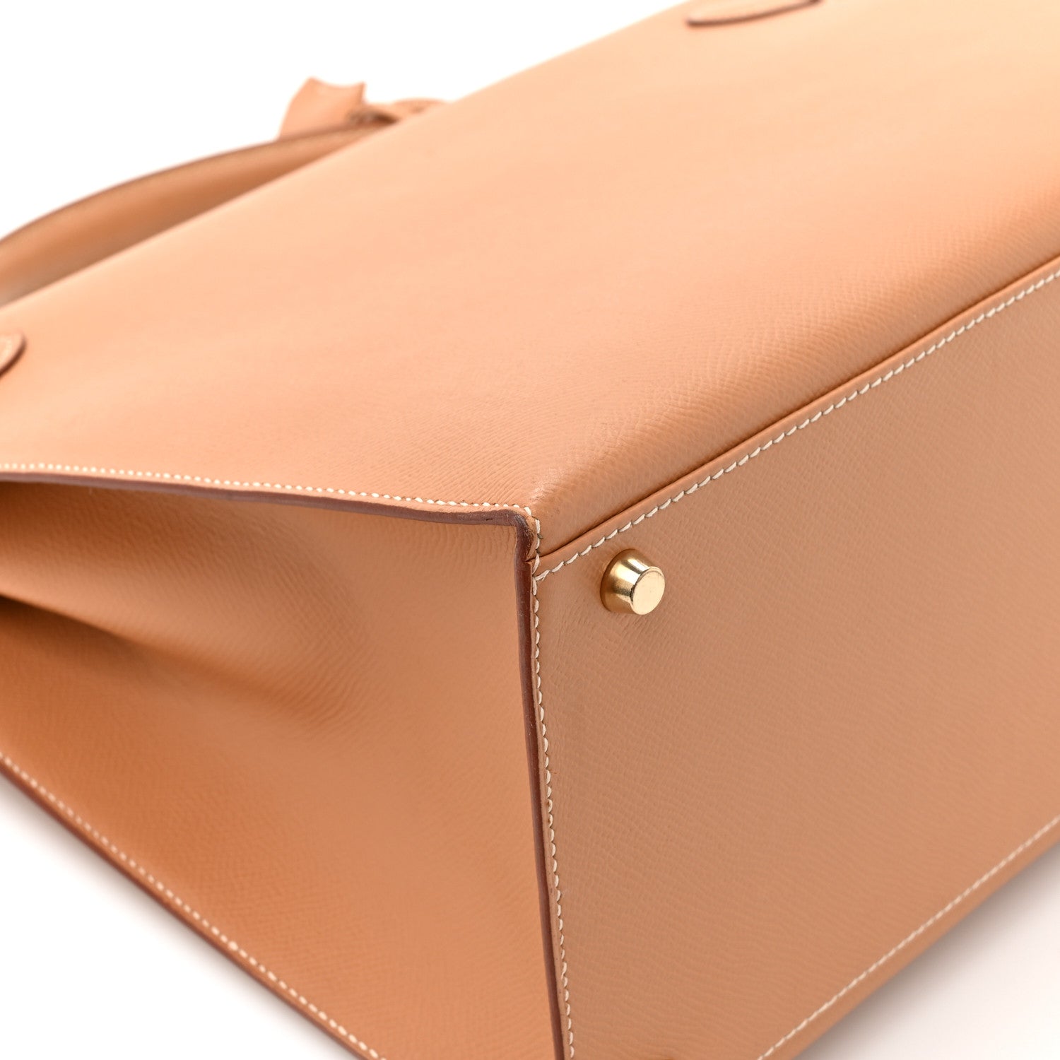 Hermes Courchevel Kelly Sellier 40 Tabac Camel 12 of 14