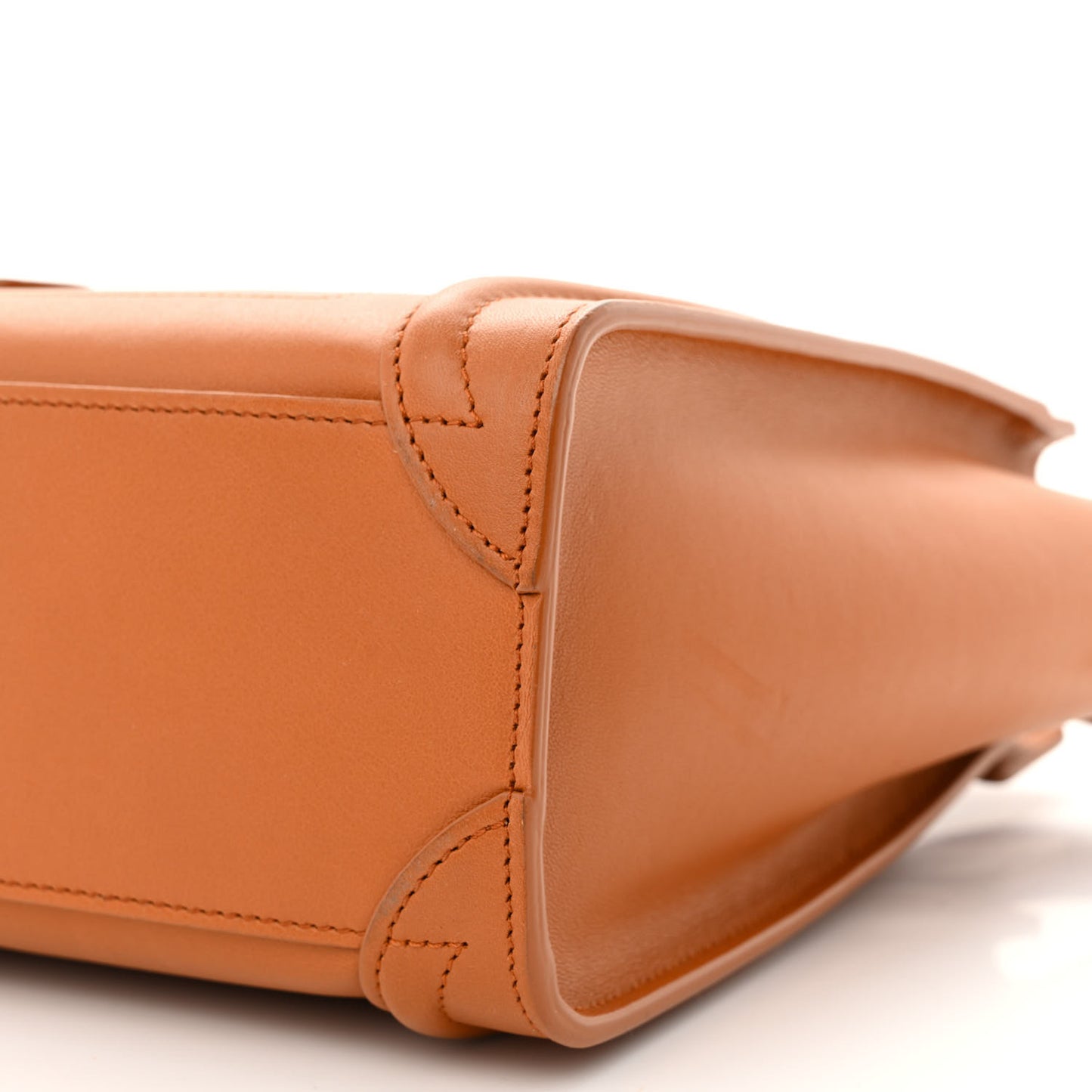 Smooth Calfskin Nano Luggage Light Copper