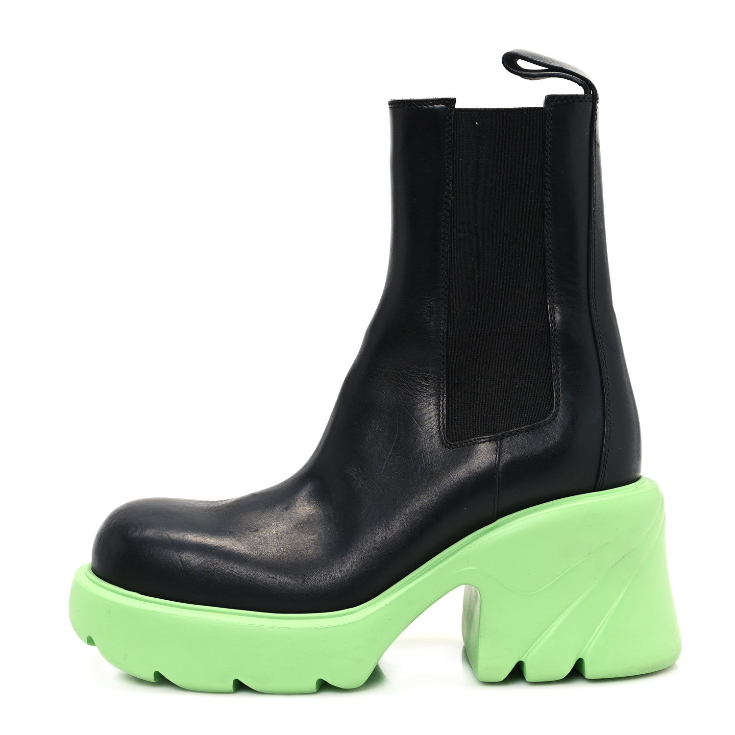 Bottega Veneta Calfskin The Flash Chelsea Boots 37 Pistachio 1 of 8