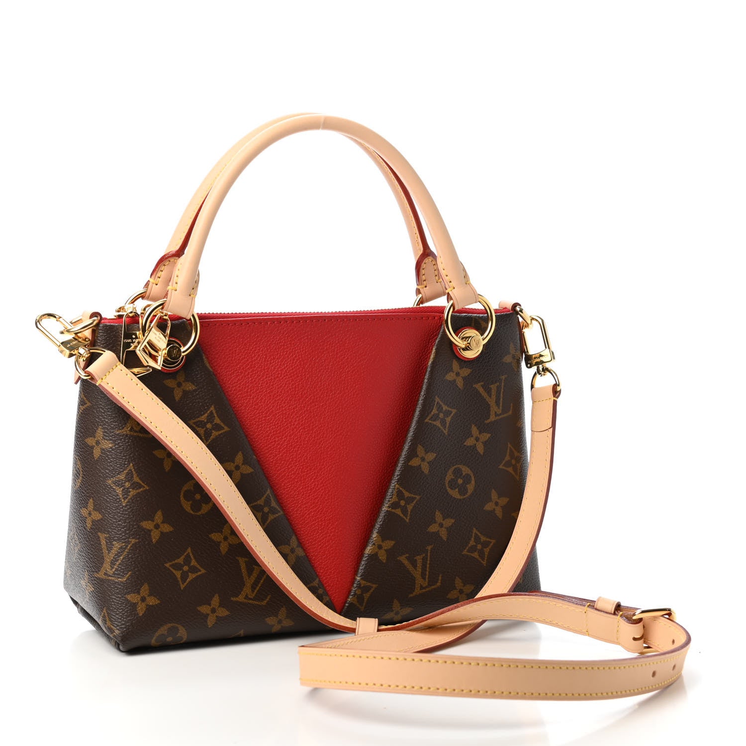 Louis Vuitton Monogram V Tote BB Cherry 2 of 4