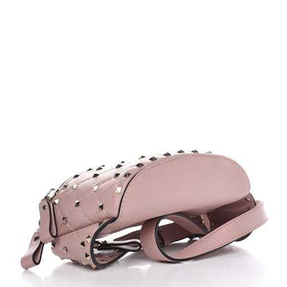 Valentino Garavani Lambskin Rockstud Spike Belt Bag 85 Water Rose 5 of 7