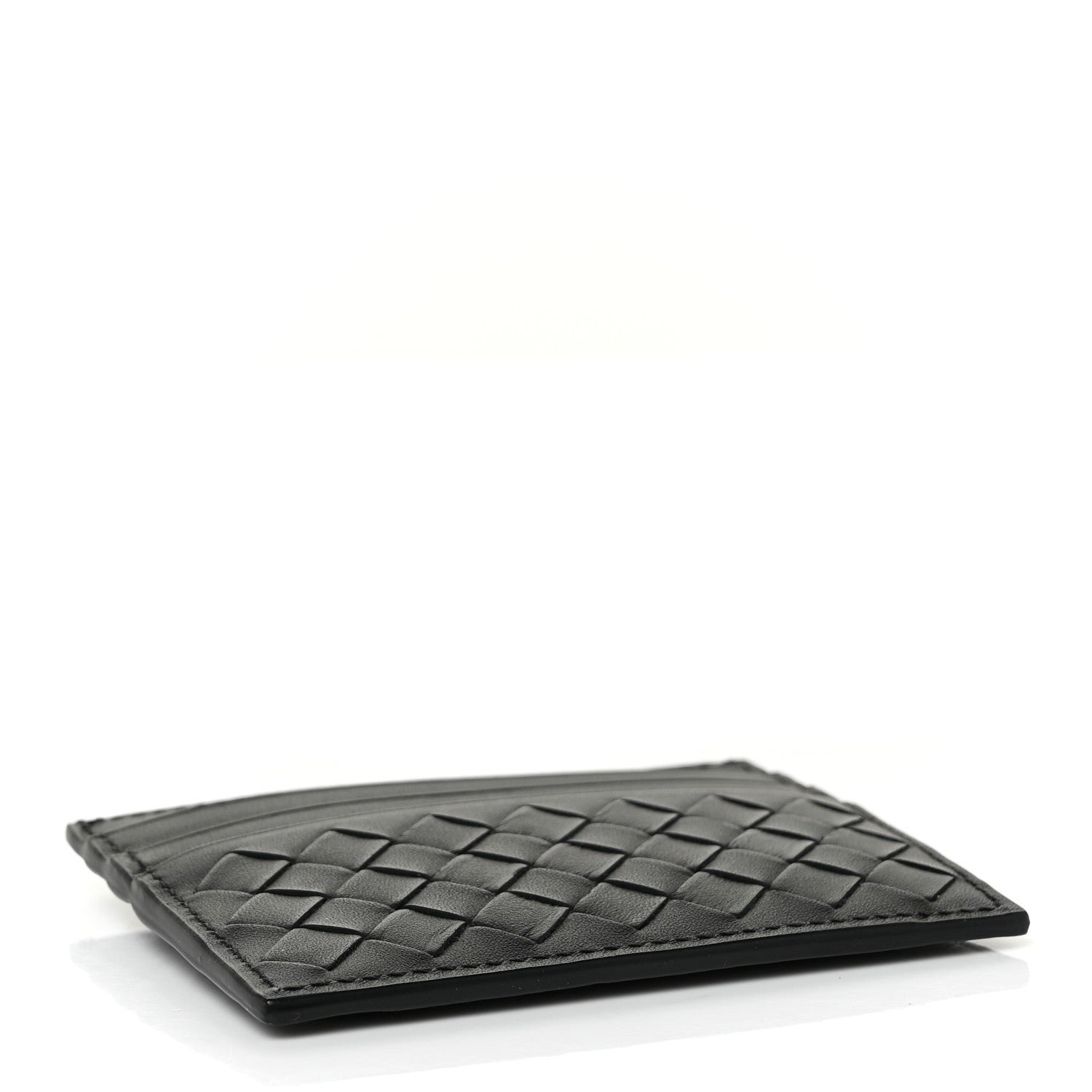 Bottega Veneta Nappa Intrecciato Card Holder Black 6 of 8