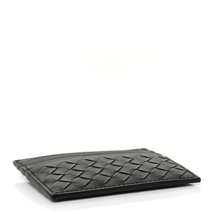 Bottega Veneta Nappa Intrecciato Card Holder Black 6 of 8