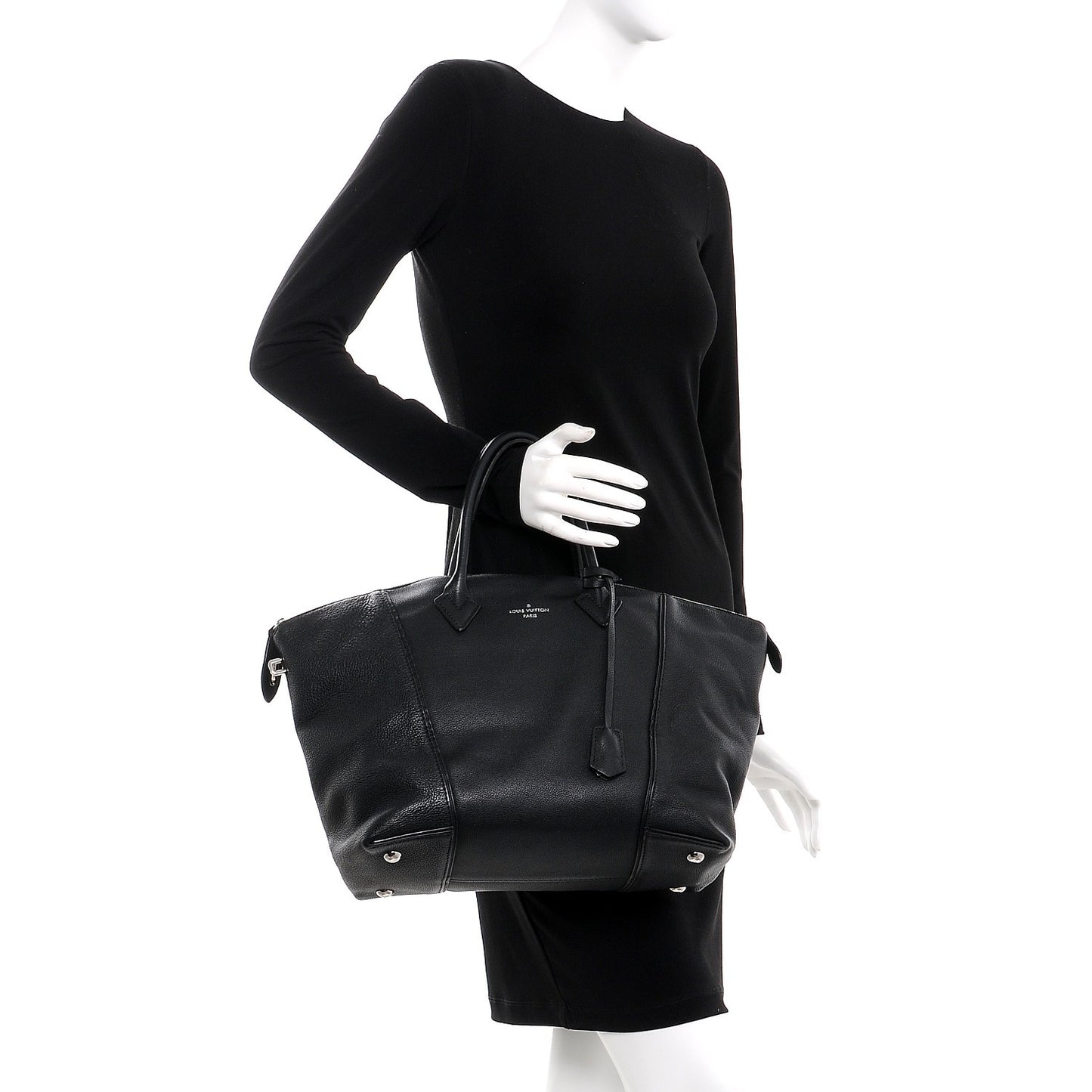 Veau Cachemire Soft Lockit MM Black