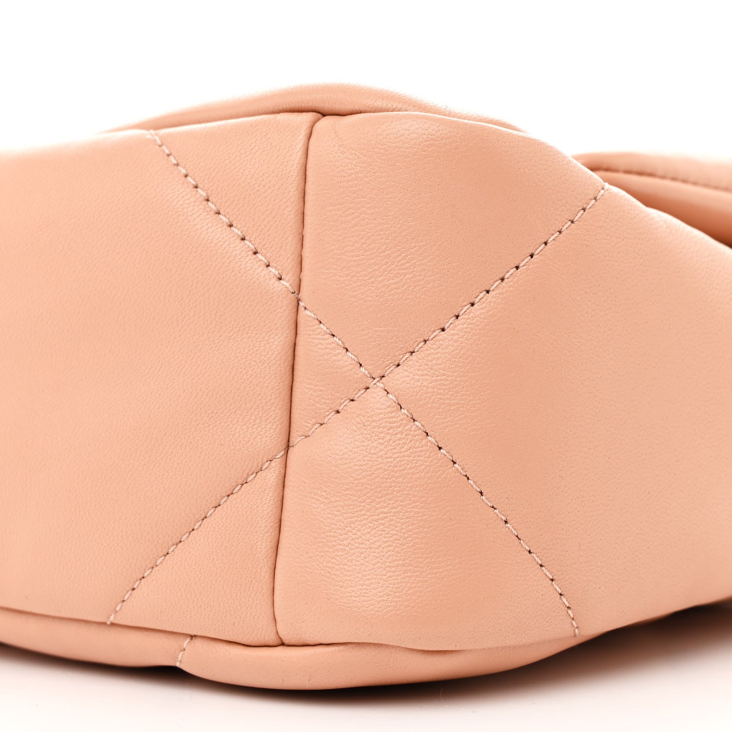 Chanel Lambskin Quilted Medium Chanel 19 Flap Beige 10 of 10
