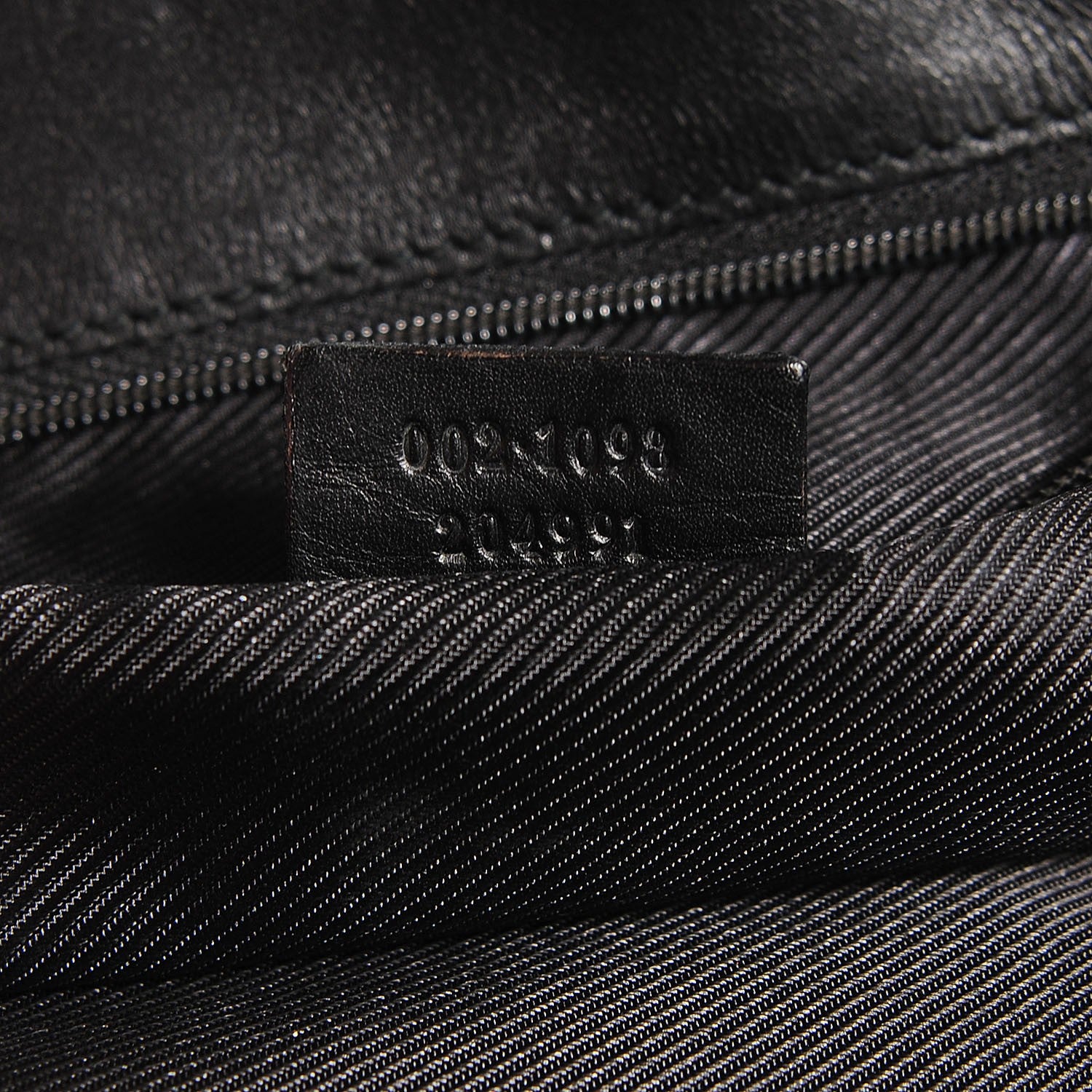 Gucci Monogram Canvas Medium Tote Black 7 of 7