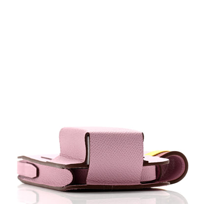 Hermes Epsom Hermesway Phone Case Mauve Sylvestre Lime Rouge Grenat 4 of 13
