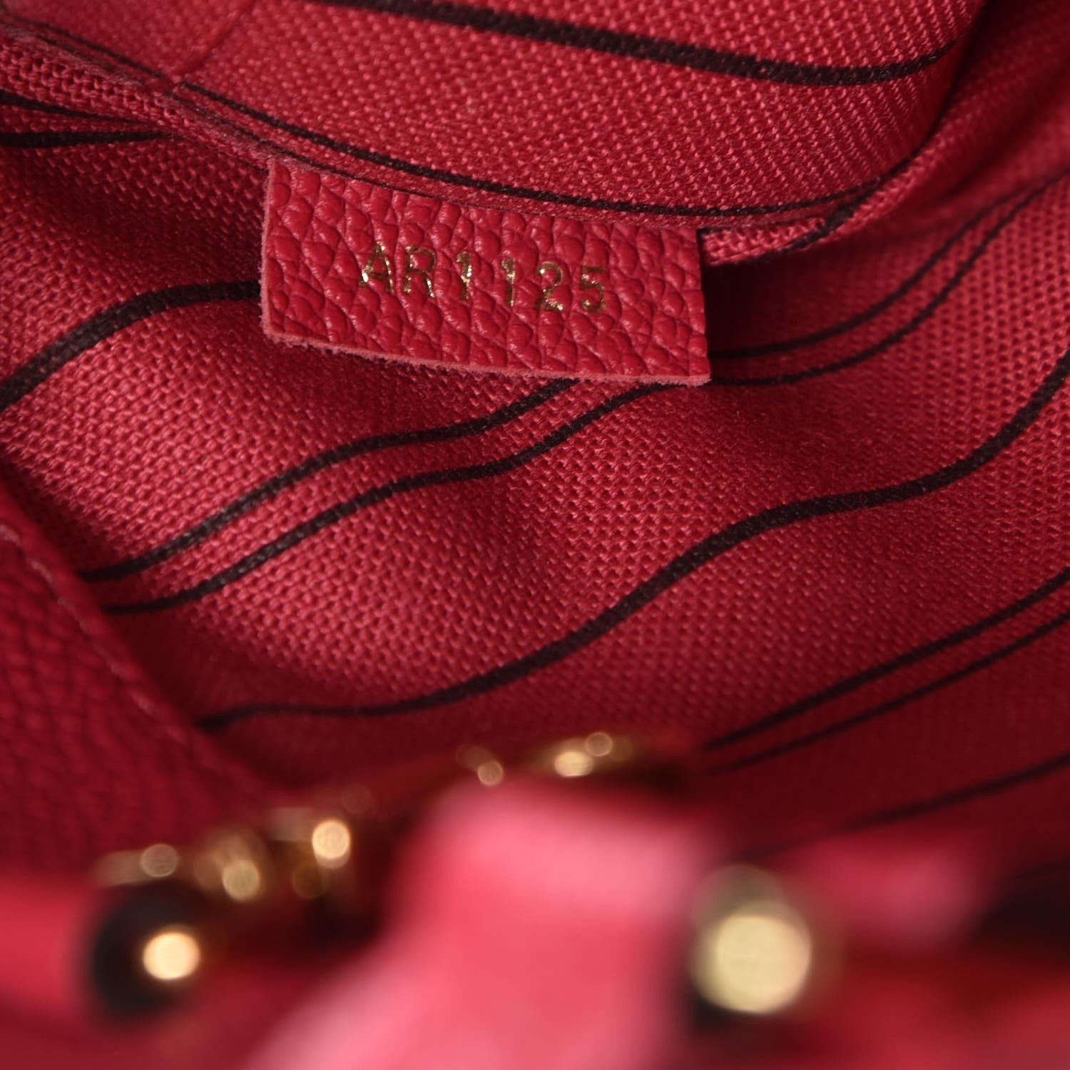 Louis Vuitton Empreinte Montaigne BB Dahlia 9 of 9