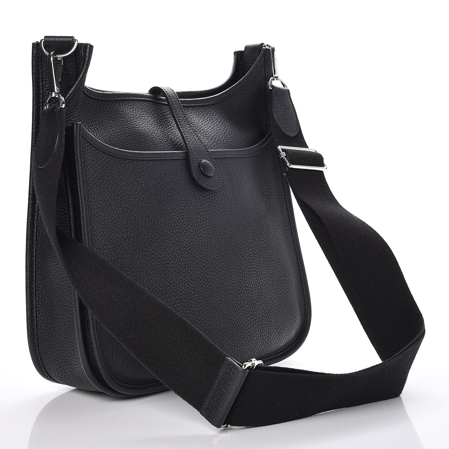 Hermes Taurillon Clemence Evelyne III PM Black 3 of 8