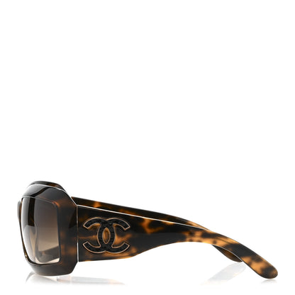 Chanel Oval Sunglasses 6022-Q Tortoise 3 of 8