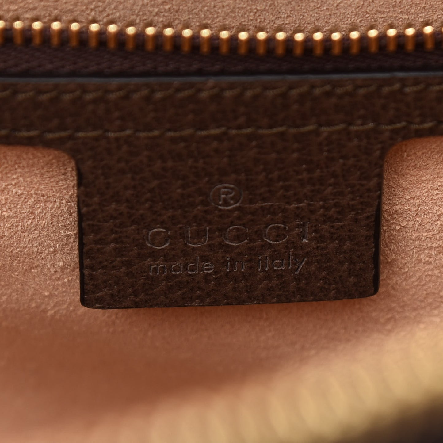 GG Supreme Web Small Ophidia Top Handle Shoulder Bag Brown