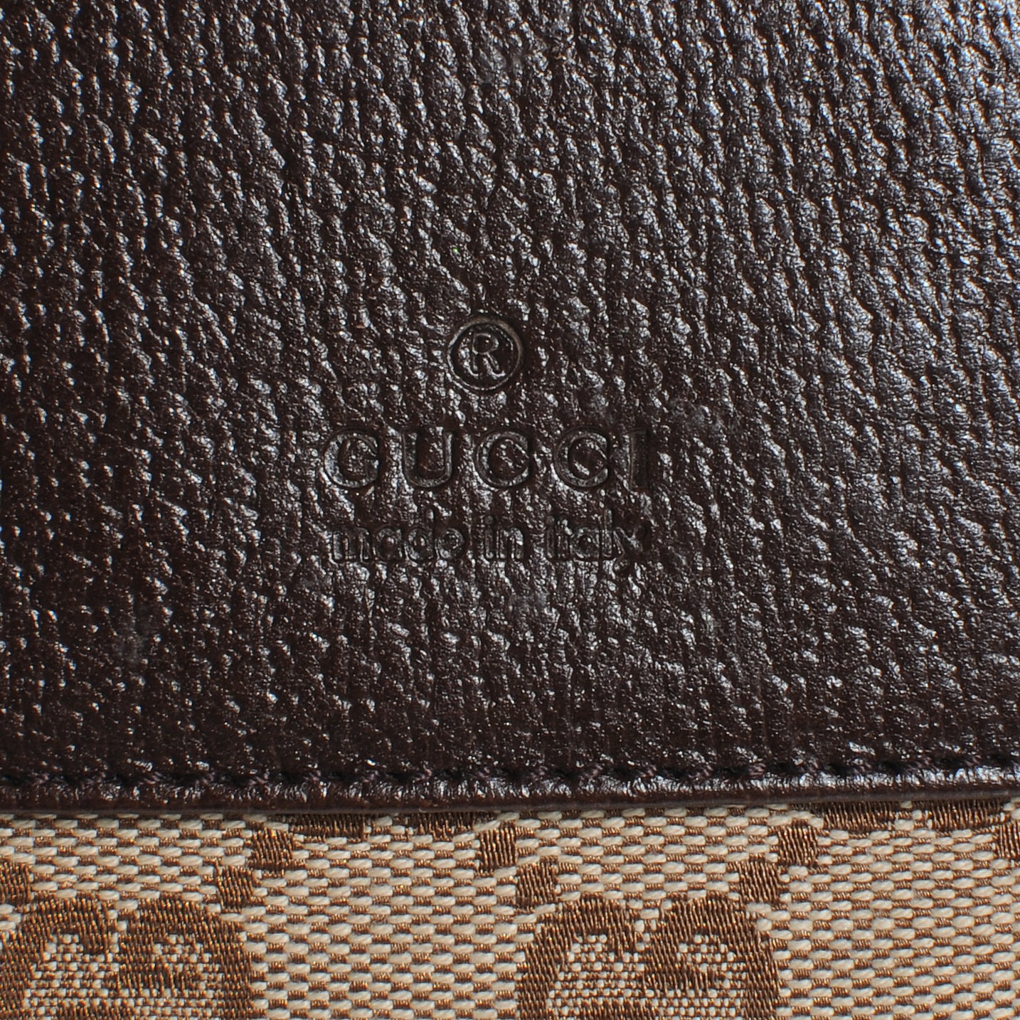 GG Monogram Web Double Pocket Belt Bag Ebony