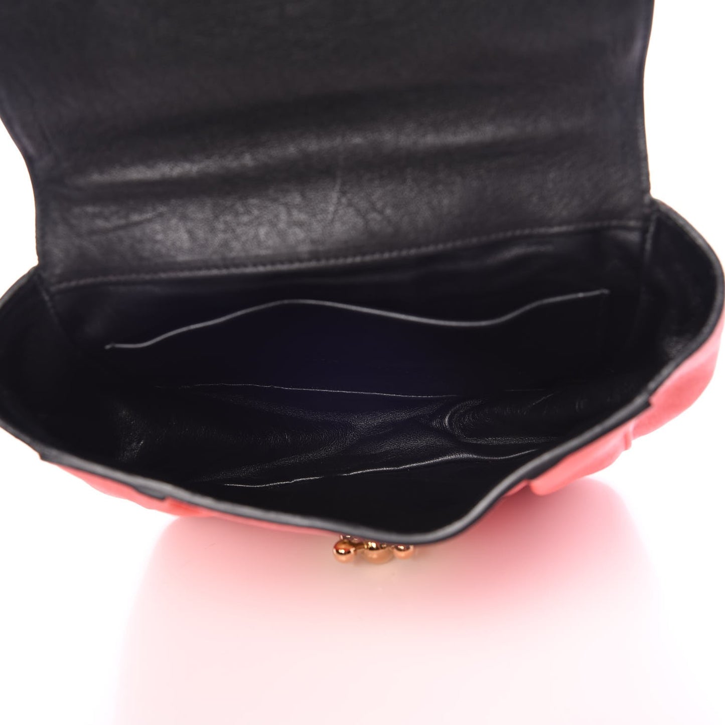 Goatskin Small Elsie Shoulder Bag Paradise Pink
