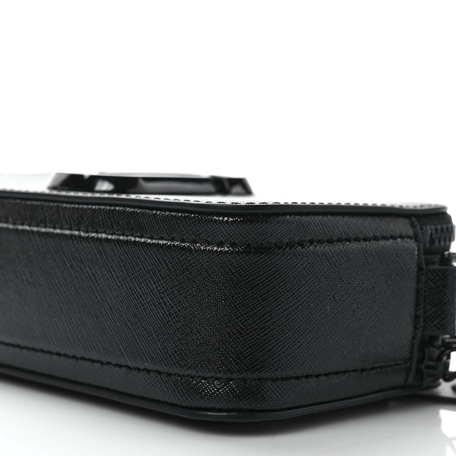 Marc Jacobs Saffiano Small Snapshot Camera Bag Black 2 of 7