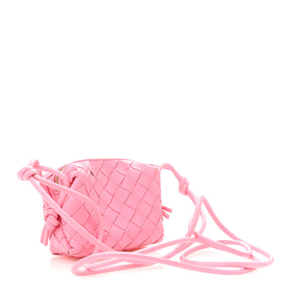 Bottega Veneta Nappa Intrecciato Candy Loop Camera Bag Ribbon 3 of 11