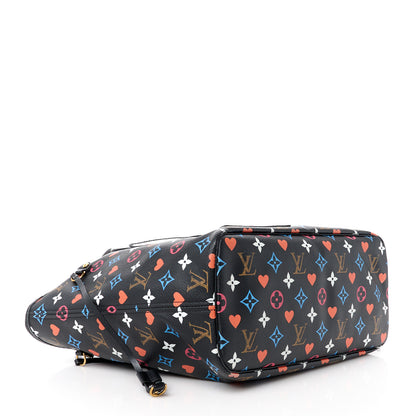 Louis Vuitton Game On Neverfull MM Black 4 of 14