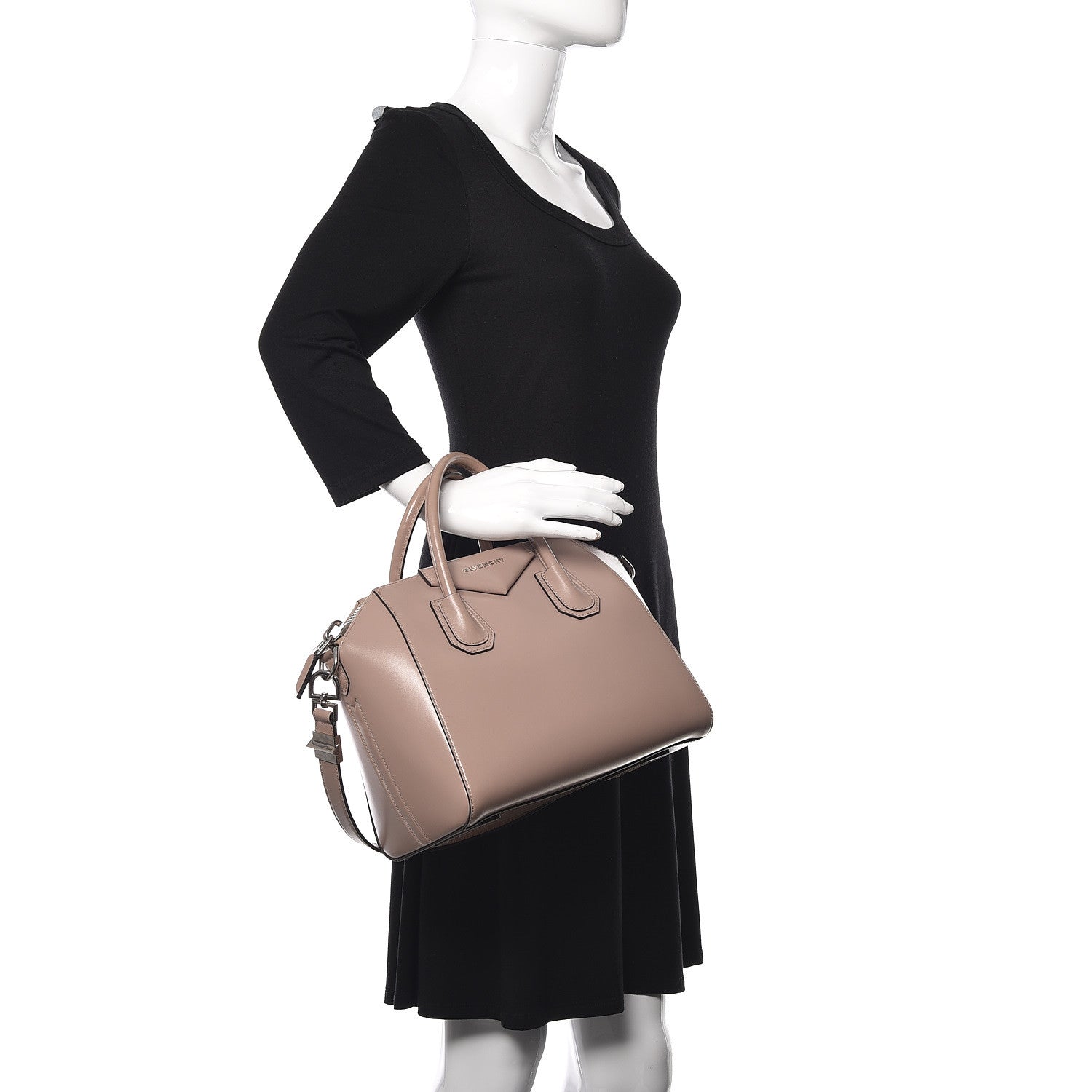 Givenchy Shiny Lord Calfskin Small Antigona Linen 2 of 10