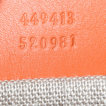 Gucci Soft Microguccissima Mini Bree Messenger Bag Sun Orange 9 of 9