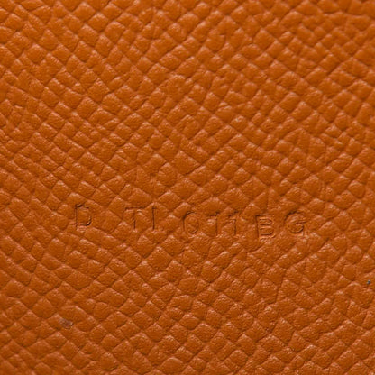 Hermes Epsom Constance Long Wallet To Go Gold 7 of 11