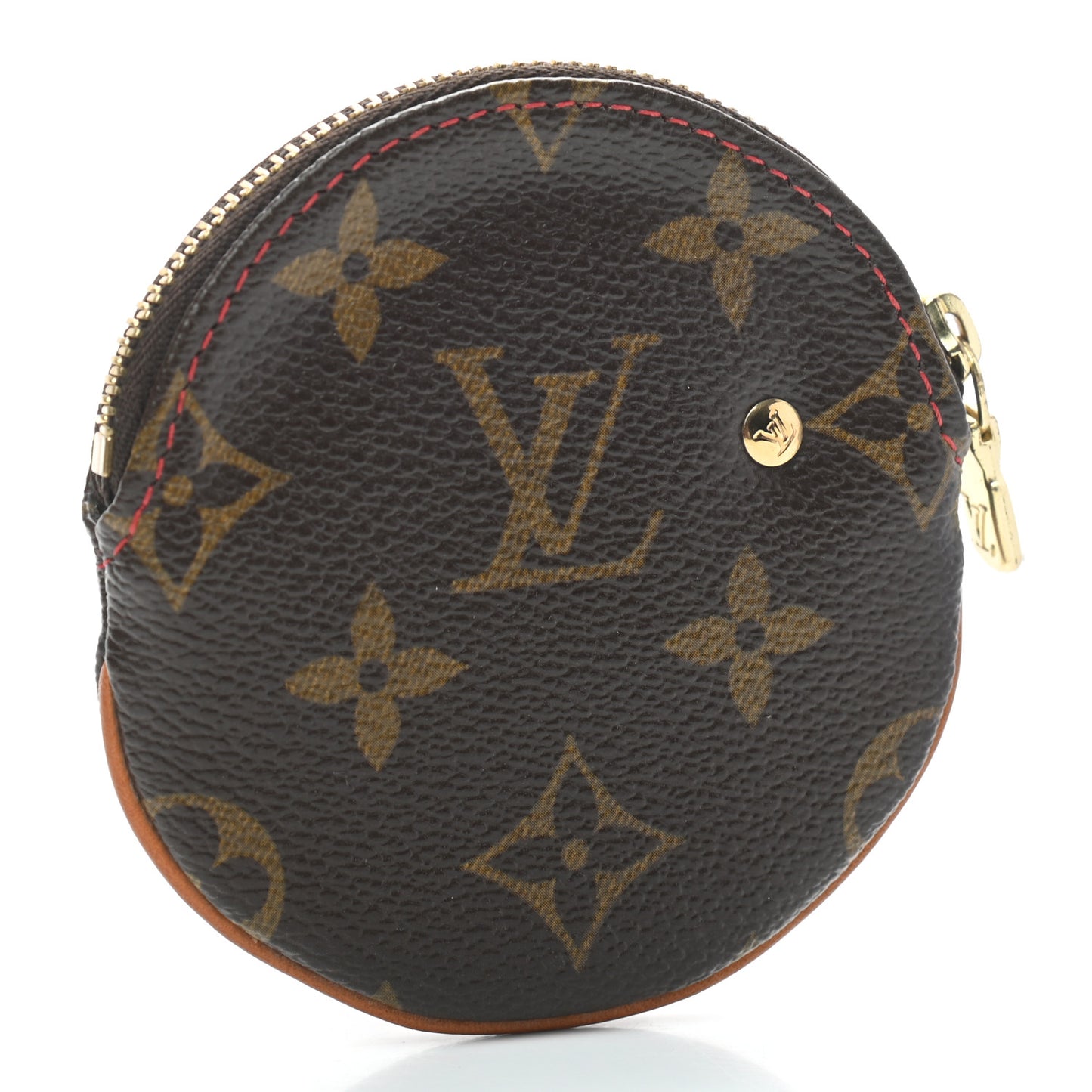 Monogram Cerises Round Coin Purse