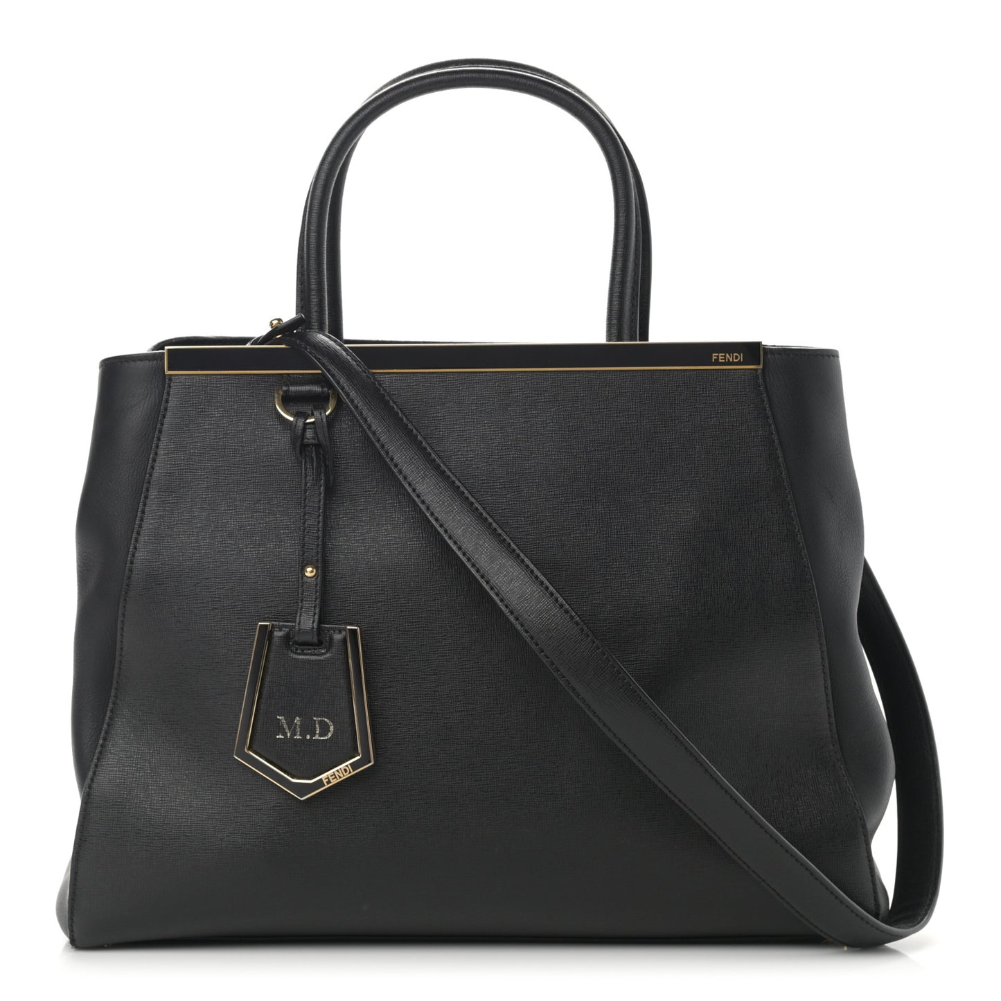 Vitello Elite Regular 2Jours Tote Black