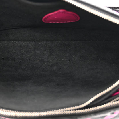 Louis Vuitton LV X YK Empreinte Multi Pochette Accessories Black Fuchsia 5 of 10