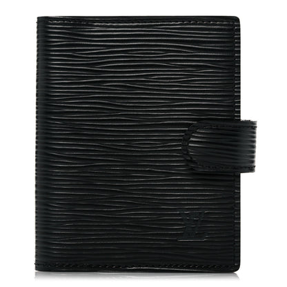 Louis Vuitton Epi Mini Agenda Cover Black 1 of 7