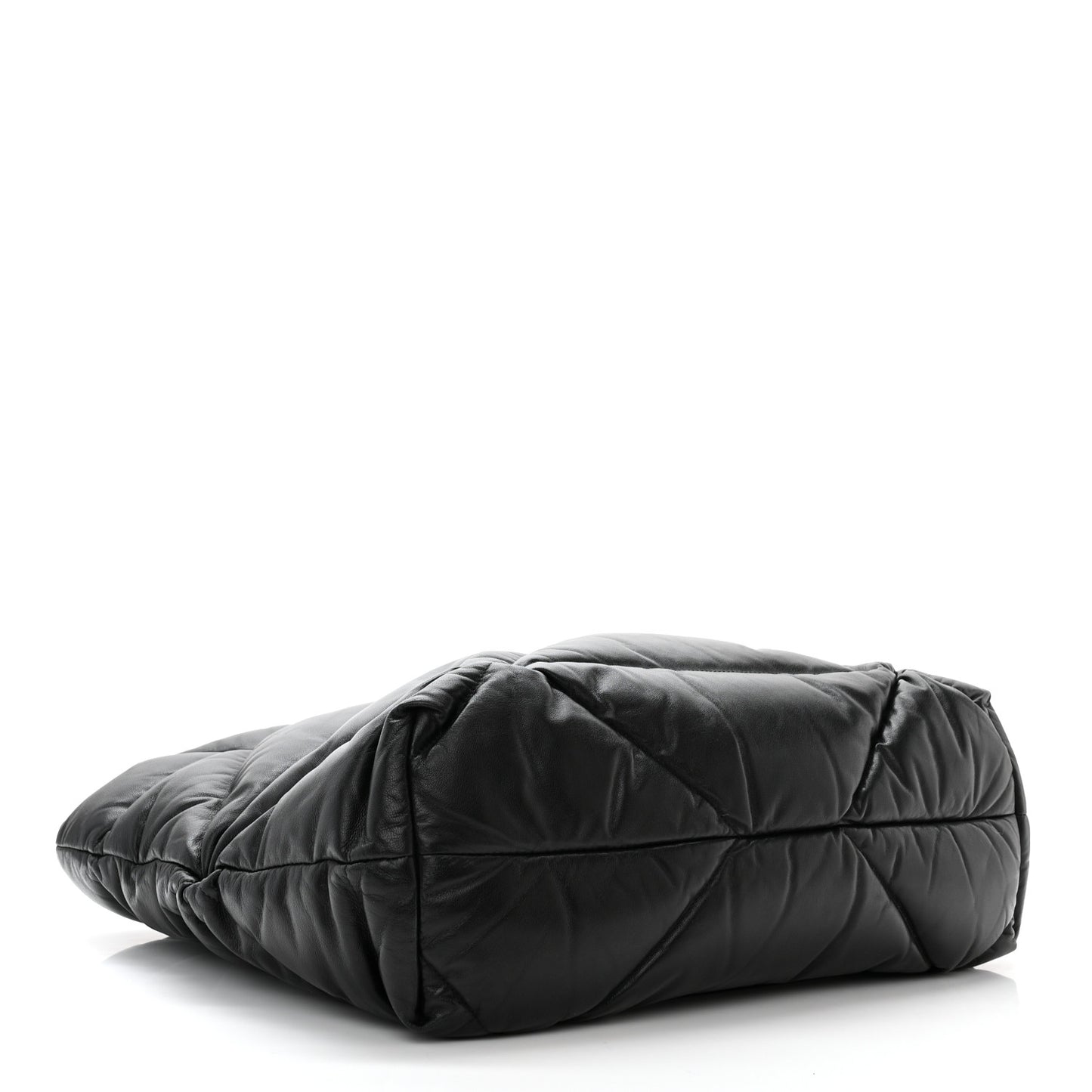 Nappa Padded System Tote Bag Black