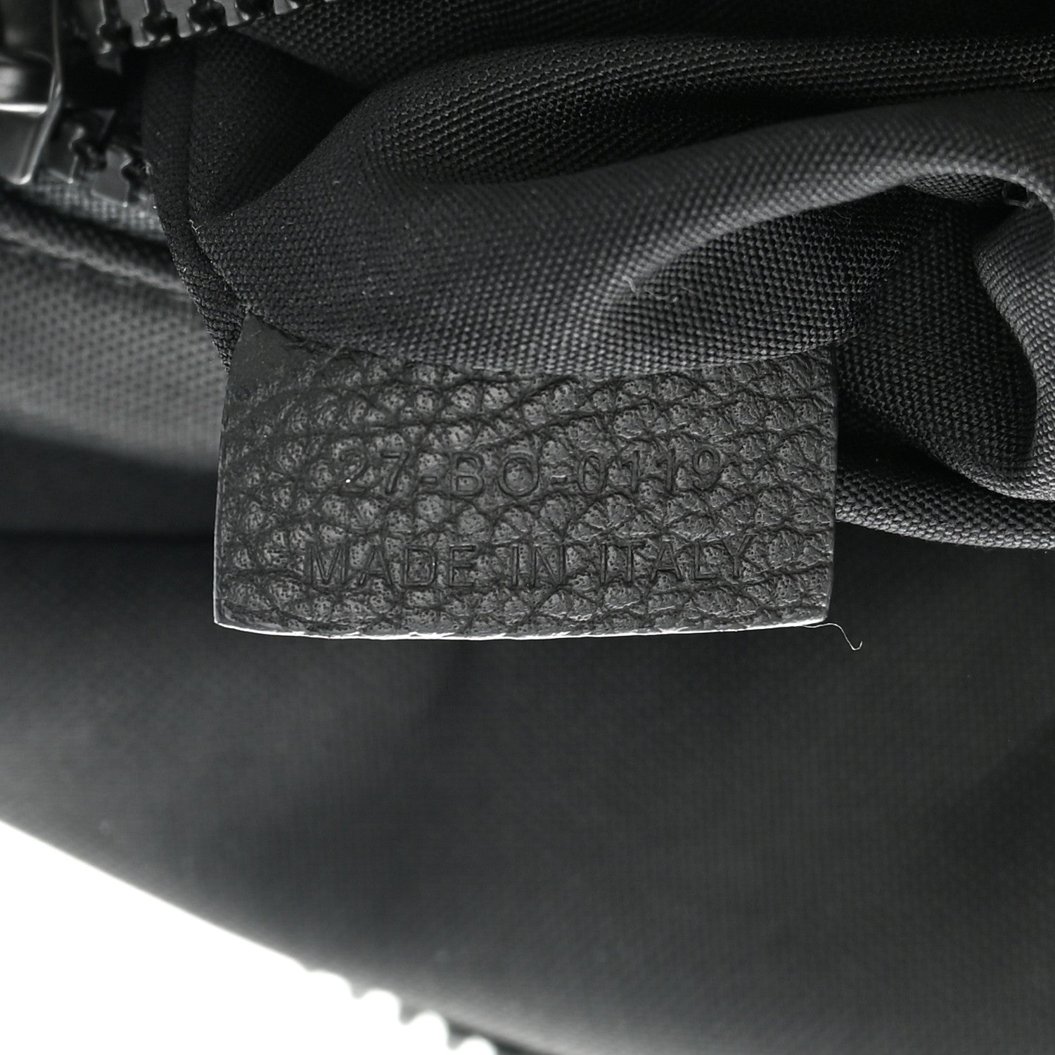 Christian Dior X KAWS Nylon Calfskin Bee Belt Bag Black 7 of 12