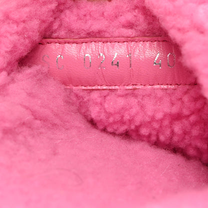 Louis Vuitton Shearling Paseo Flat Comfort Mule 40 Pink 7 of 9