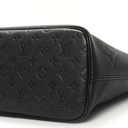 Louis Vuitton Empreinte Monogram Giant Neverfull MM Black 9 of 11