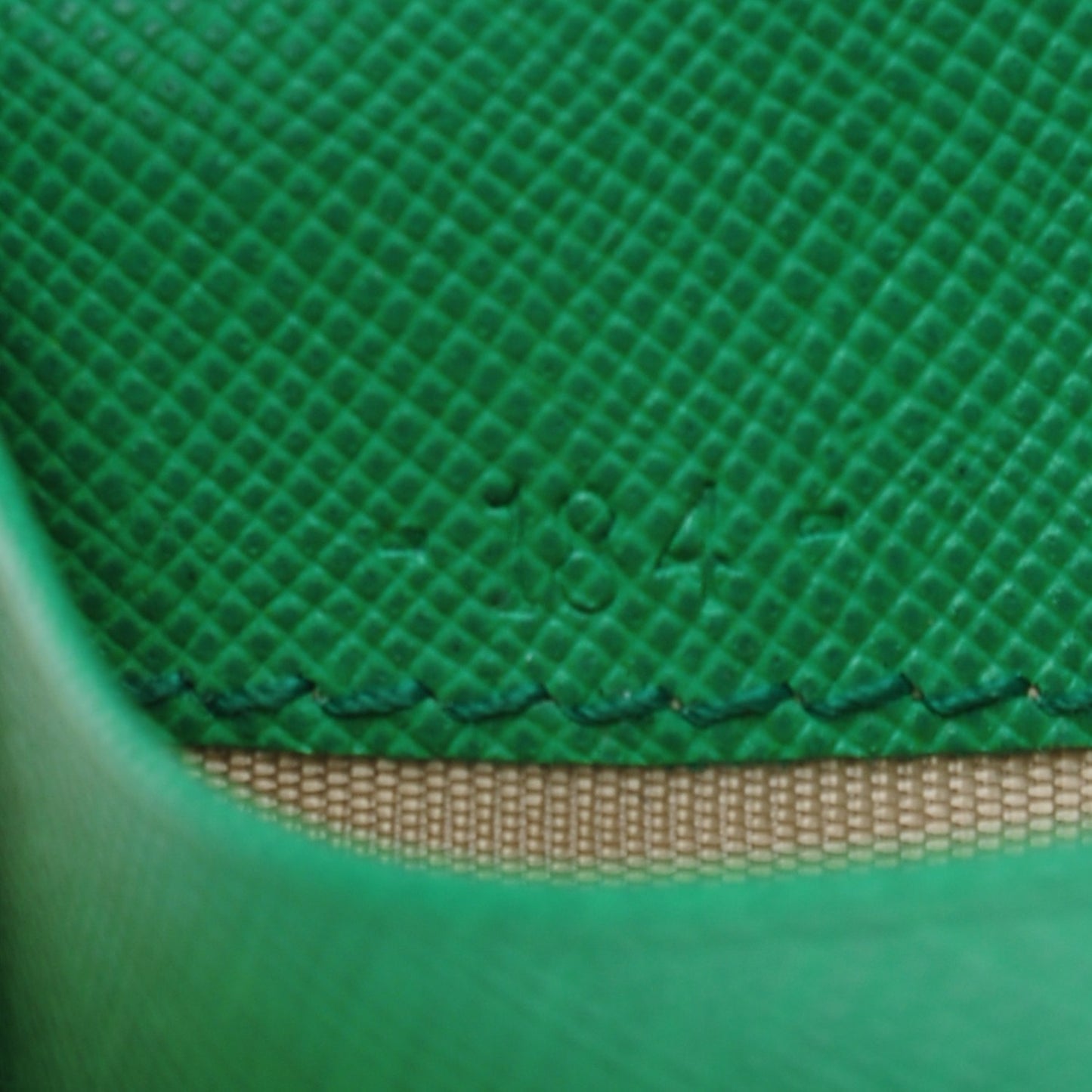 Saffiano Oro Card Case Acquamarina