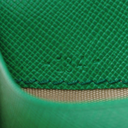 Prada Saffiano Oro Card Case Acquamarina 8 of 8