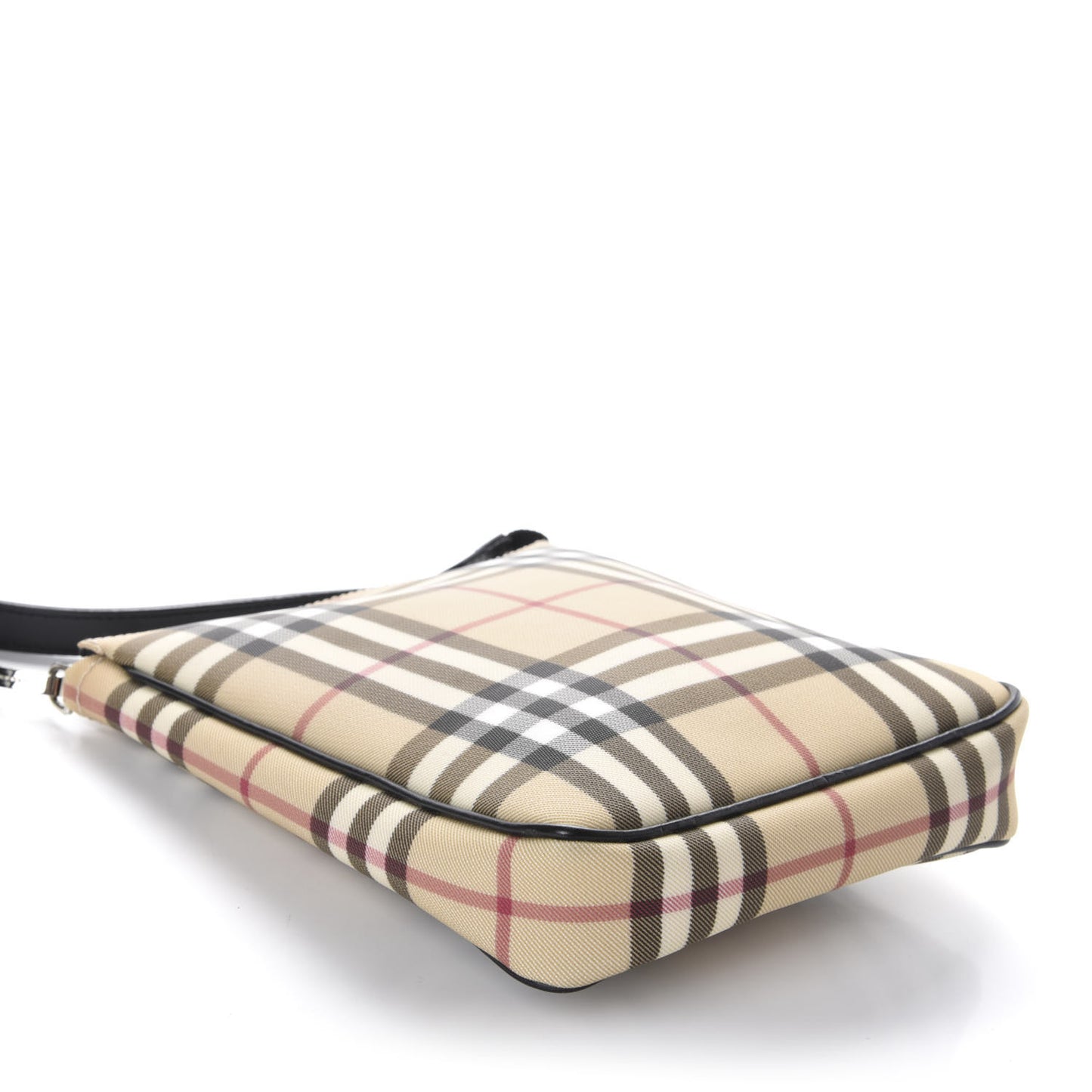 Haymarket Check Crossbody Bag Black
