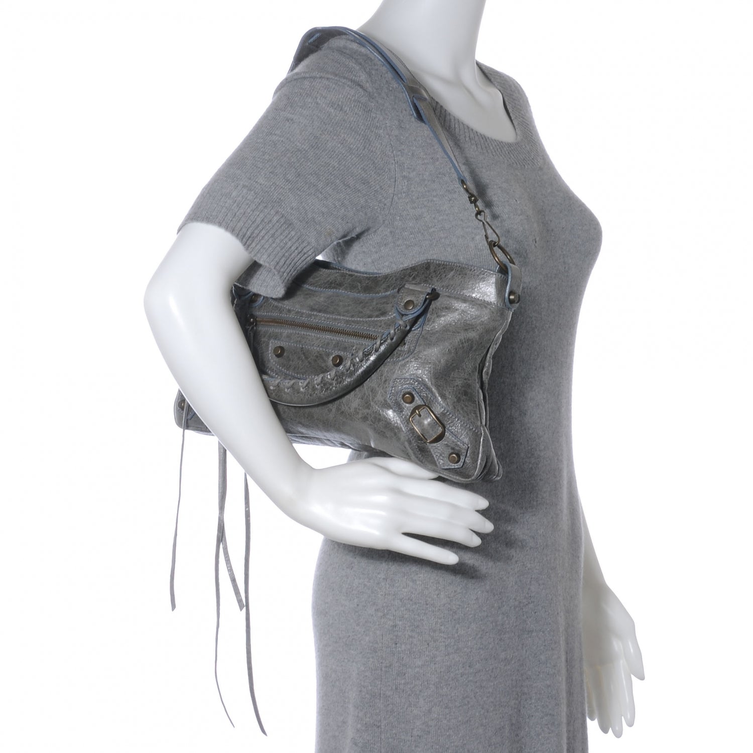 Balenciaga Chevre First Grey 2 of 7