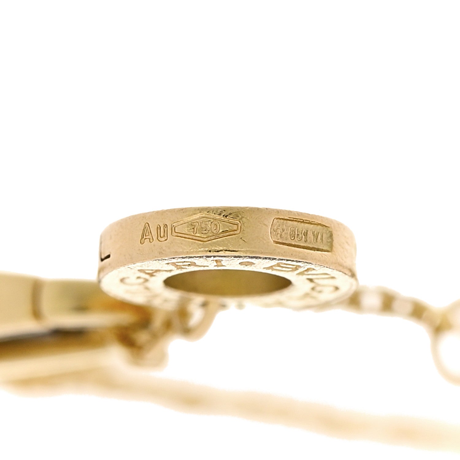 Bulgari 18K Yellow Gold Diamond Divas' Dream Bracelet ML 5 of 6