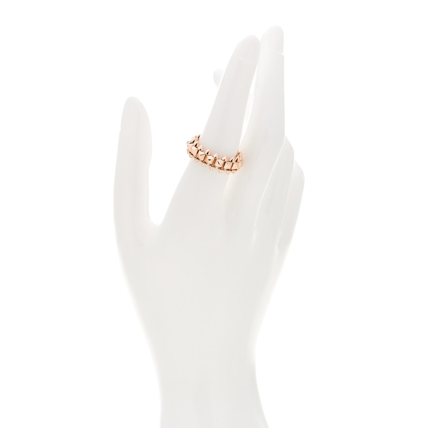 18K Pink Gold MM Clash De Cartier Ring 54 7